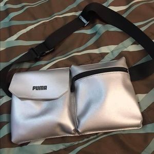 Puma silver fanny pack